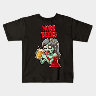 The Undead Party Girl Kids T-Shirt